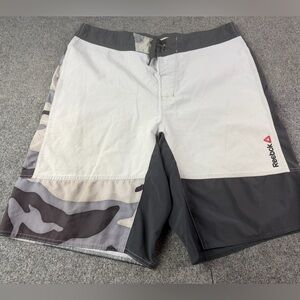 Reebok Speed Wick Mens 10" Board Shorts Size 32 Multicolor